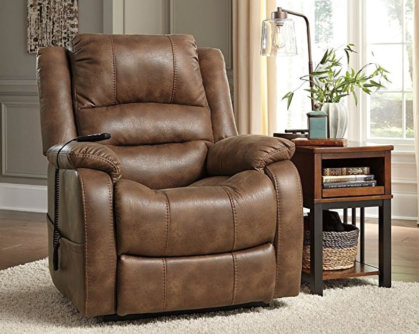 Big, cozy, reclining chair for the big and tall and the plus size person. FREE shipping. Full figure furniture.
