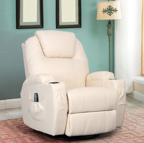 Big, cozy, massage chair. Big and tall and the plus size chairs also available. FREE shipping. Full figure furniture.
