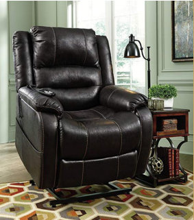 Big, cozy, reclining chair for the big and tall and the plus size person. FREE shipping. Full figure furniture.