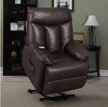 Big, cozy, tilt, reclining chair. Big and tall and the plus size chairs also available. FREE shipping. Full figure furniture.