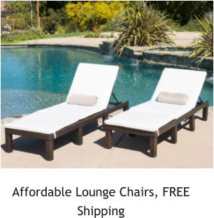 Affordable Lounge Chairs, FREE Shipping