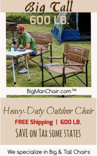 Big Man Chair | 500 LB. Outdoor Chair