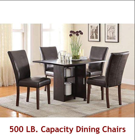 500 LB. Capacity Dining Chairs