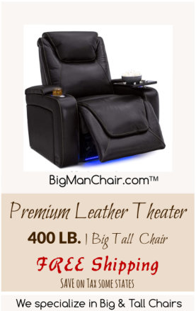 big man theater recliner