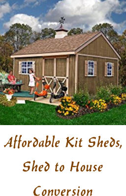 Affordable Kit Sheds, Shed to House Conversion