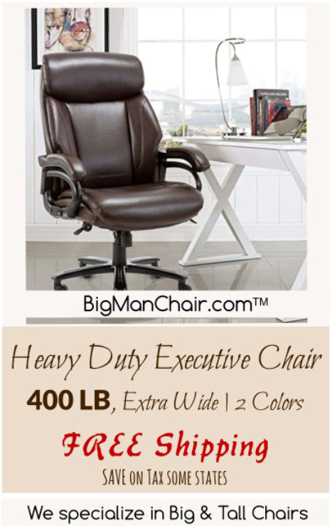 400 LB. Executive Chair | Big Man Chair