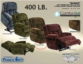 400 LB. Lift Recliner | Big Man Chair