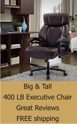 400 LB. Big Tall Executive Chair | Big Man Chair