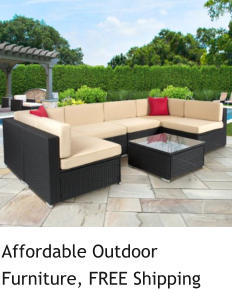 Affordable Outdoor Furniture, FREE Shipping