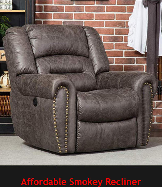 Affordable Smokey Recliner